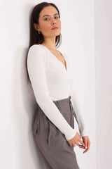 beige blouse for women, graceful & rich, bfg fashion