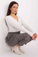 beige blouse for women, graceful & rich, bfg fashion