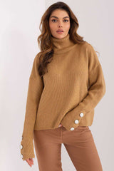 brown turtleneck for women, romantic & polished, badu fashion