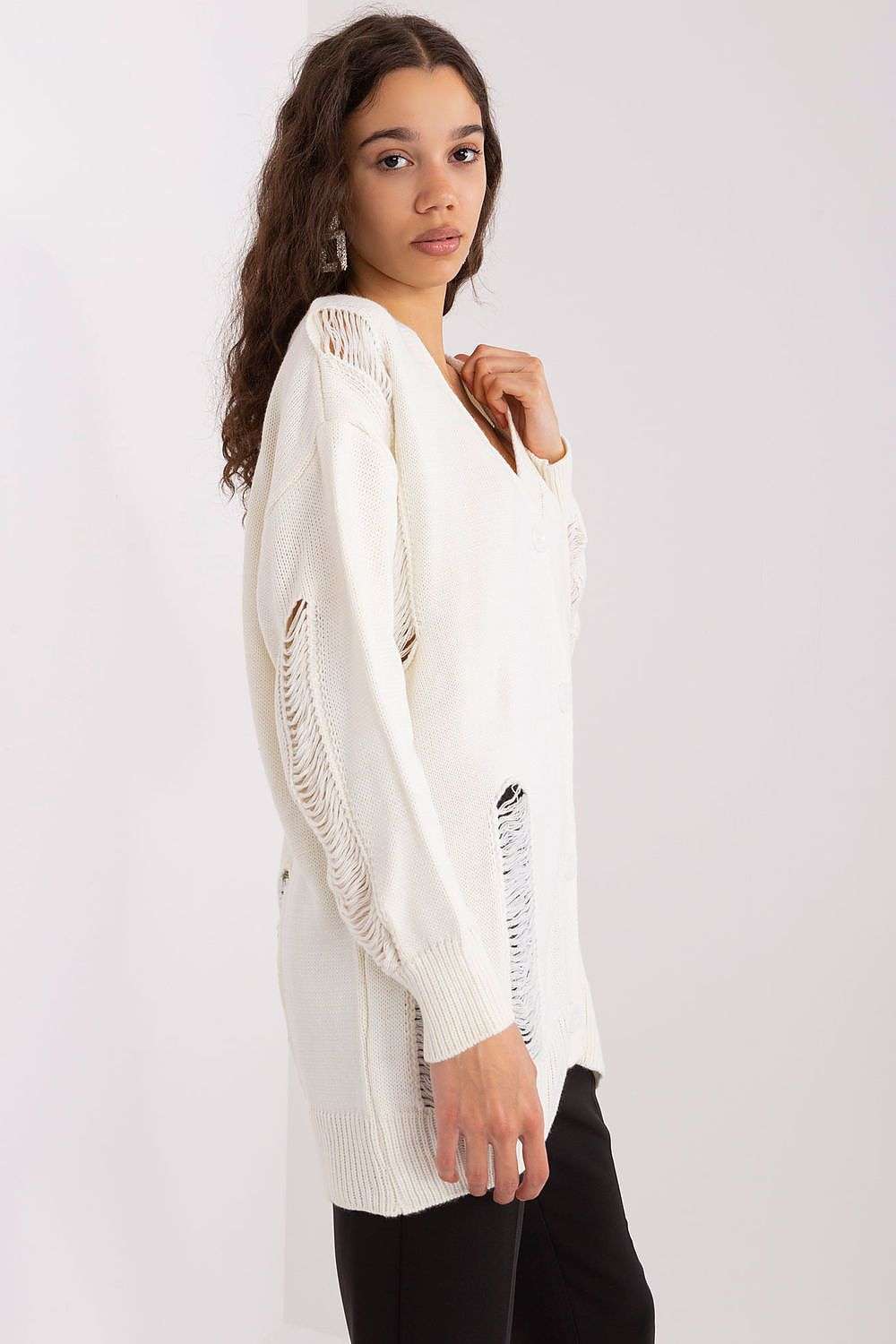 beige cardigan for women, subtle & edgy, badu fashion