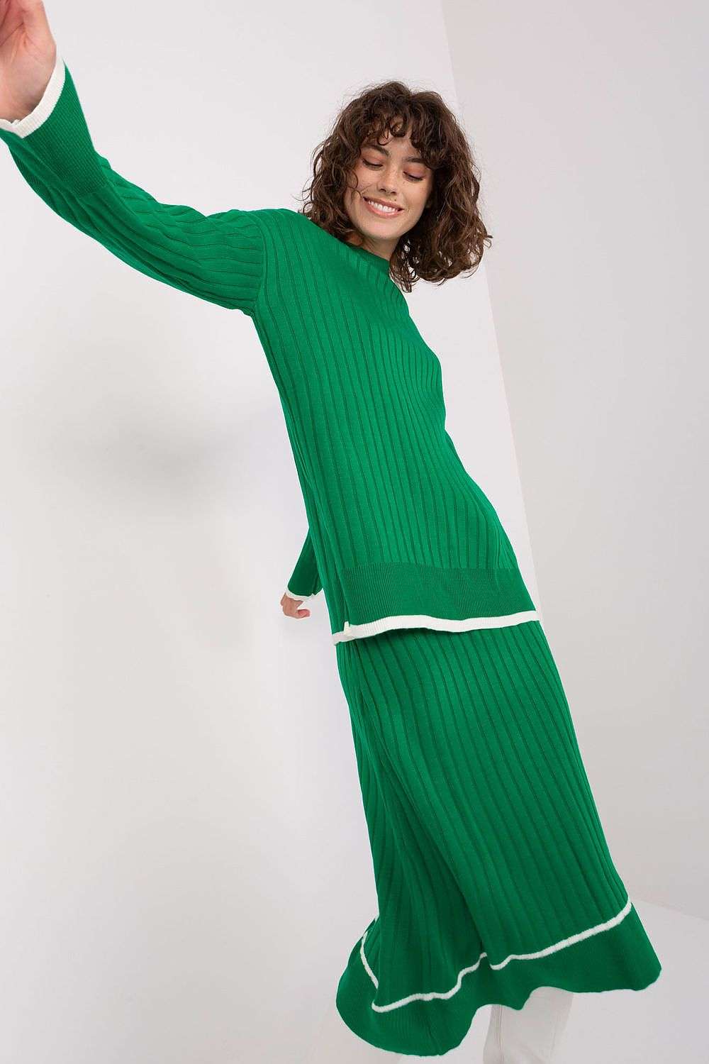 green set for women, vibrant & fresh, badu fashion