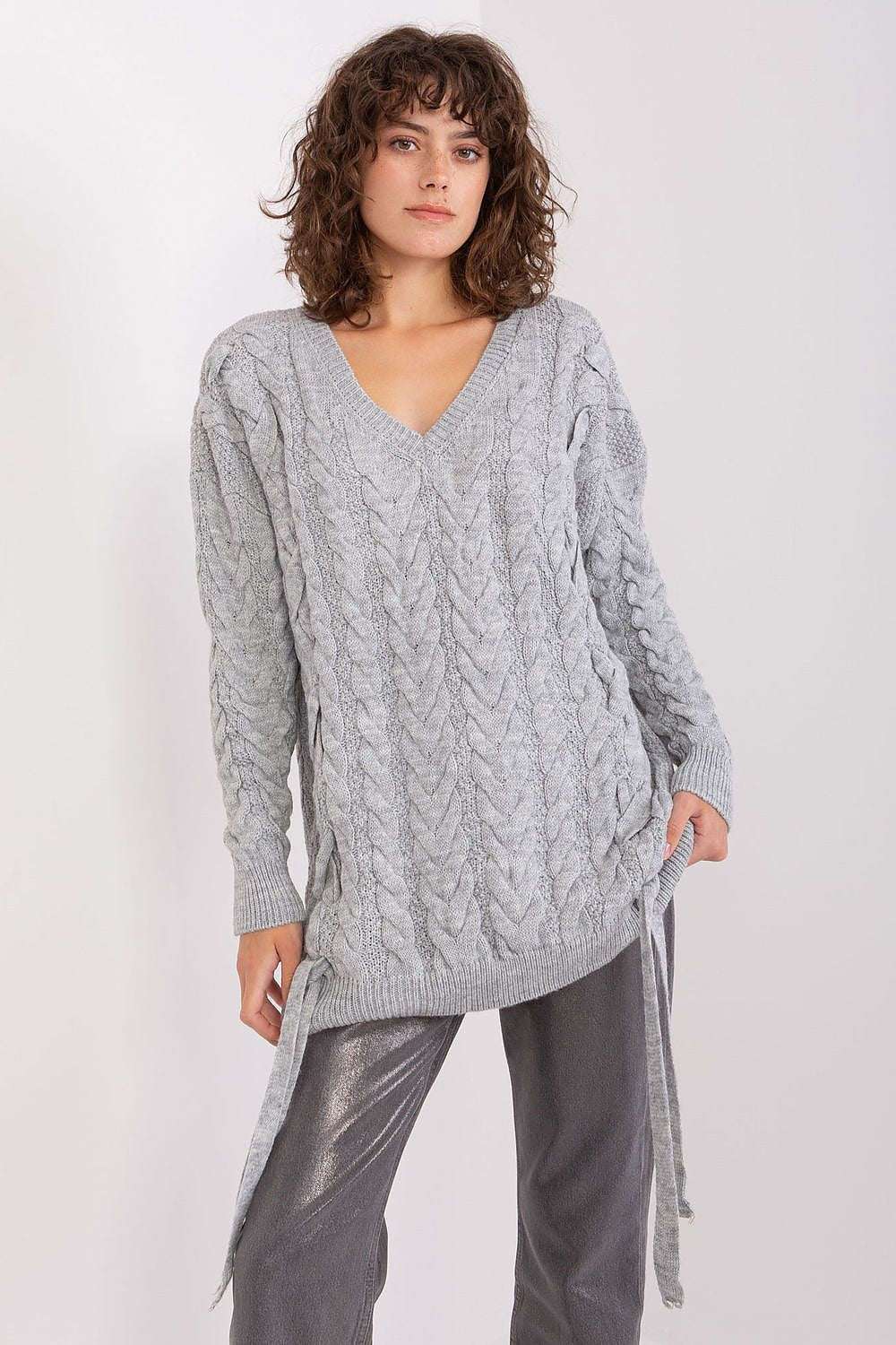 grey jumper for women, cute & breathable, badu fashion
