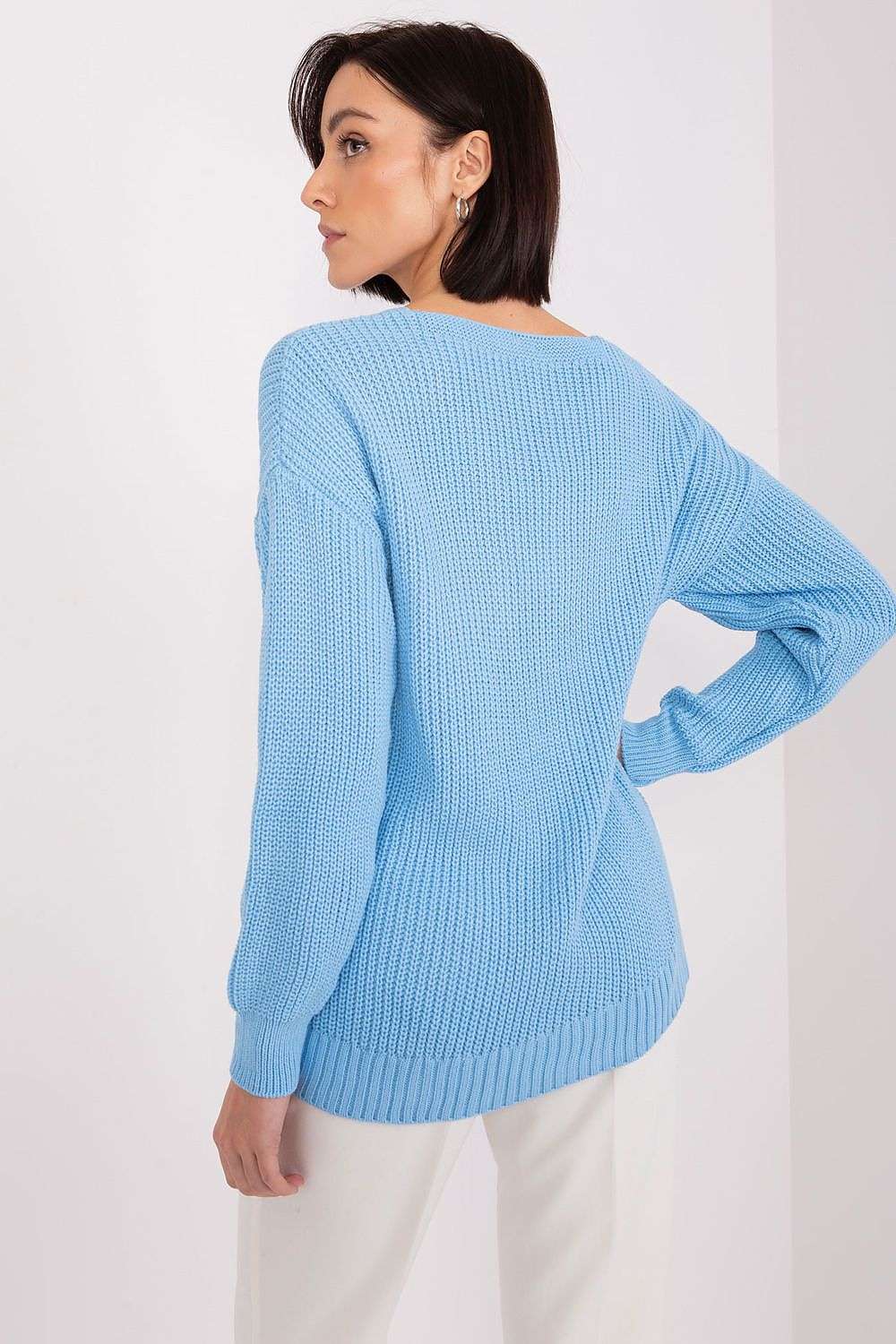 blue jumper for women, charming & bright, badu fashion