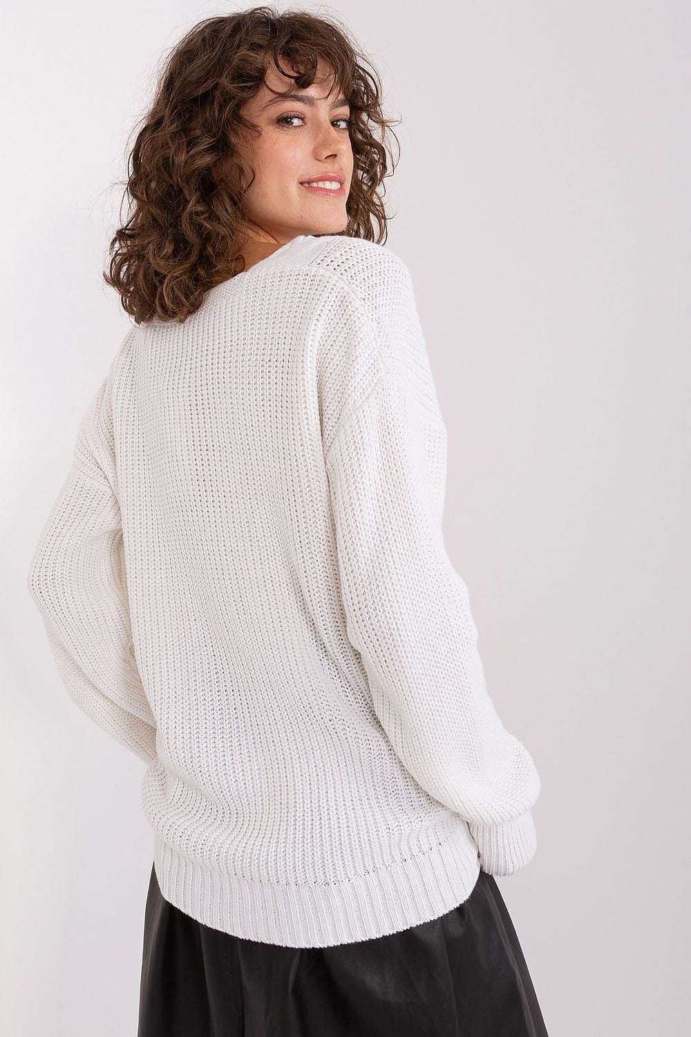 beige jumper for women, elegant & refined, badu fashion
