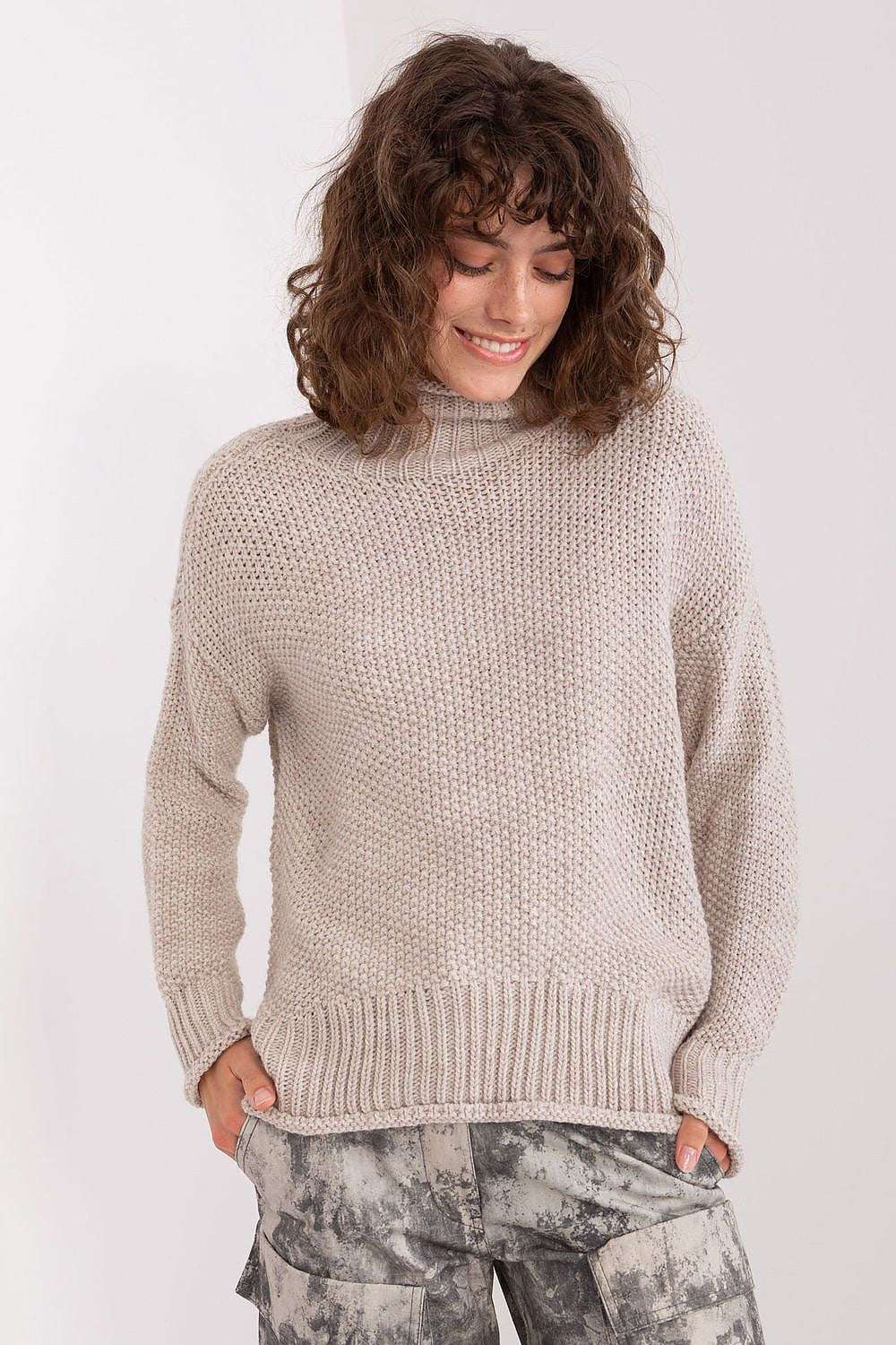 beige turtleneck for women, feminine & simple, badu fashion