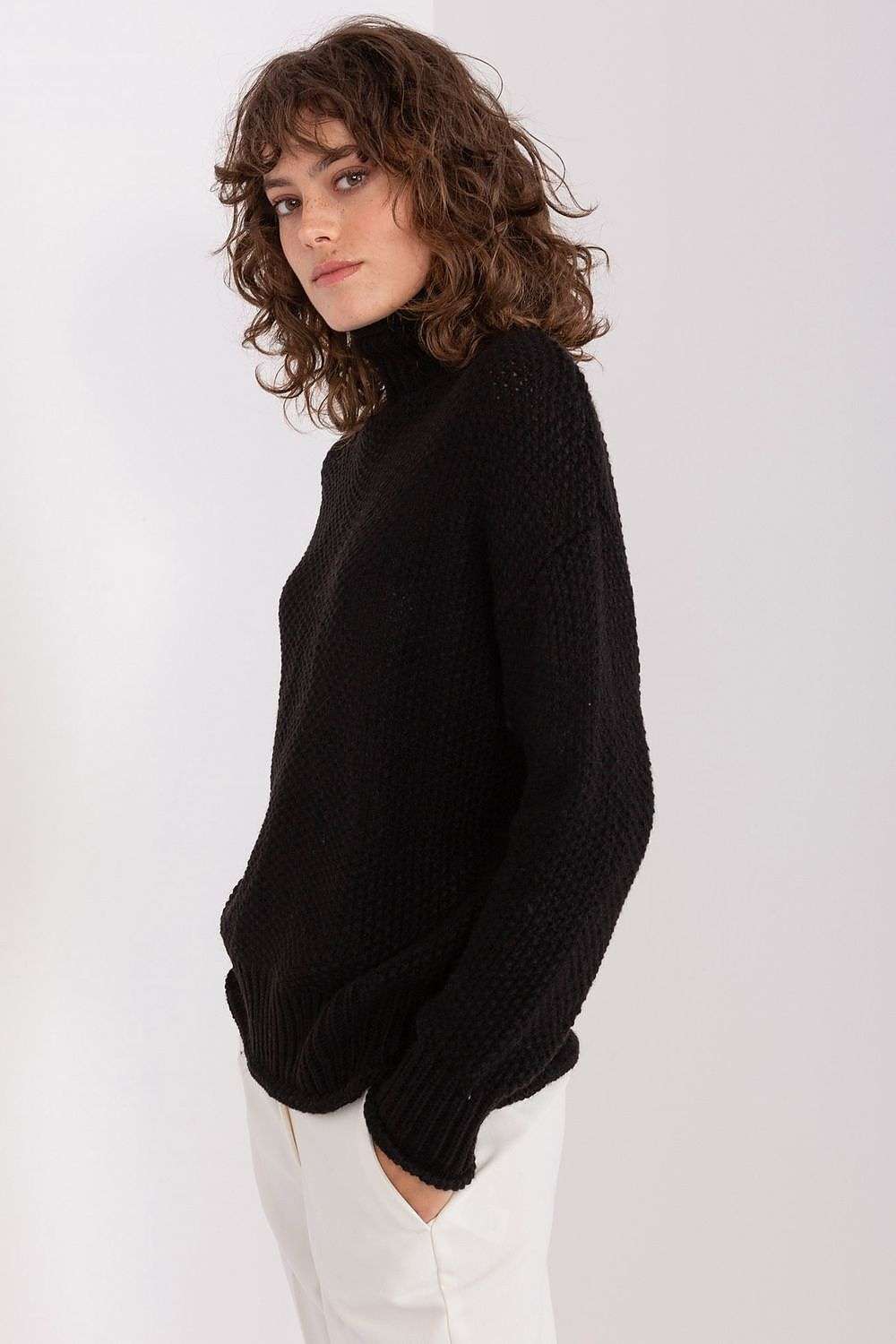 beige turtleneck for women, feminine & simple, badu fashion