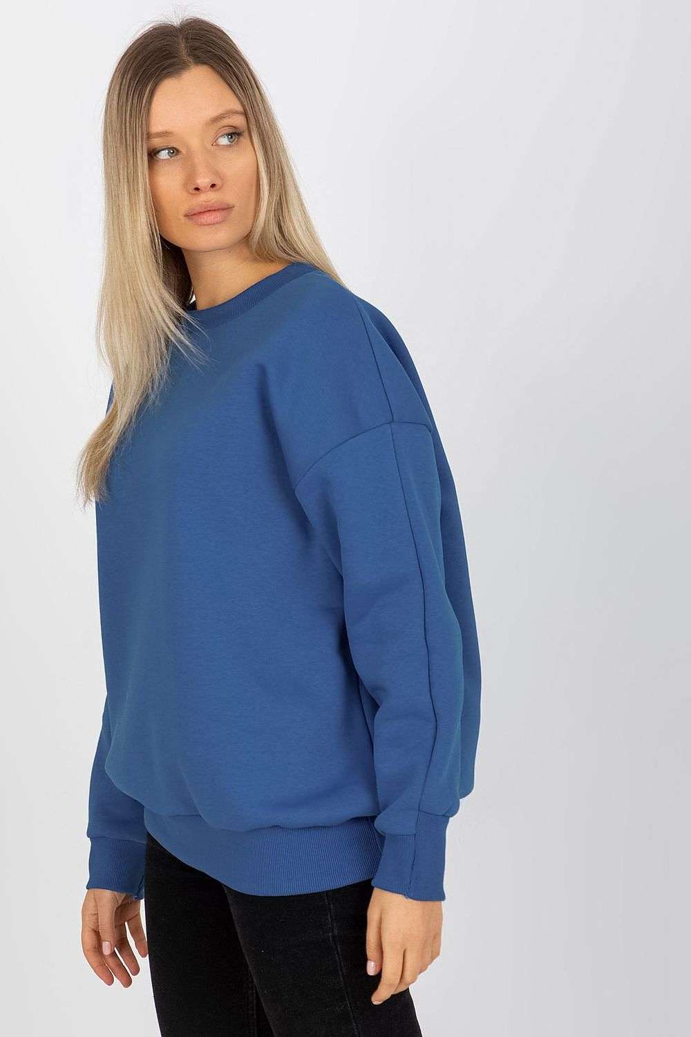 black sweatshirt for women, dainty & luxurious, relevance fashion