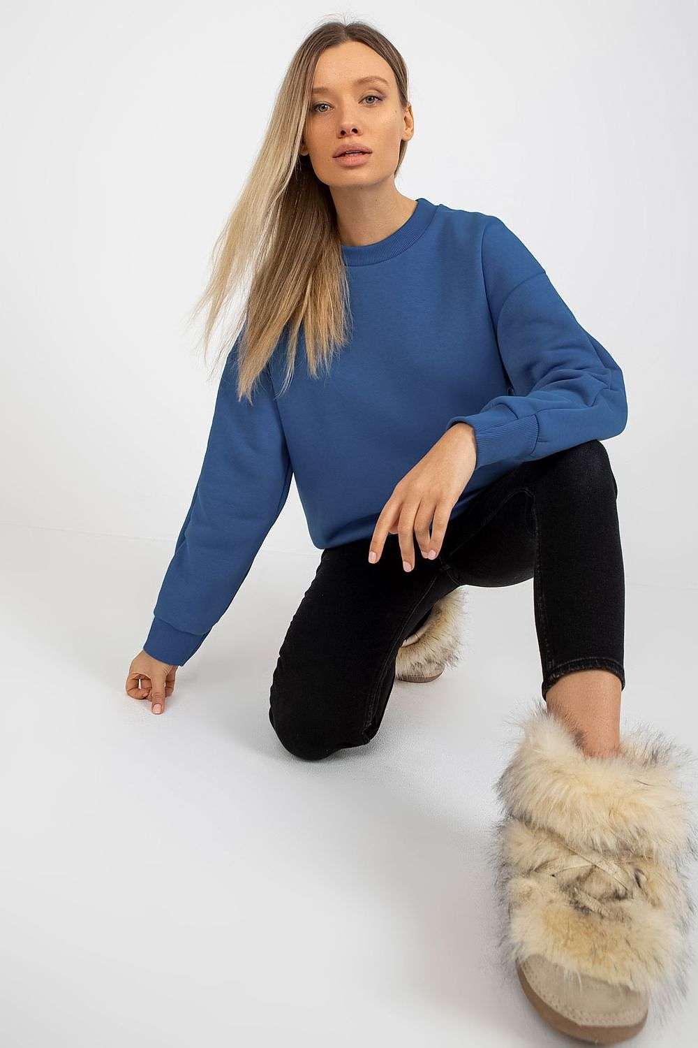 black sweatshirt for women, dainty & luxurious, relevance fashion