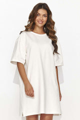 beige daydress for women, adjective pair, numinou fashion