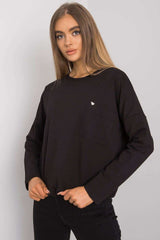 black blouse for women, relaxed & bright, bfg fashion