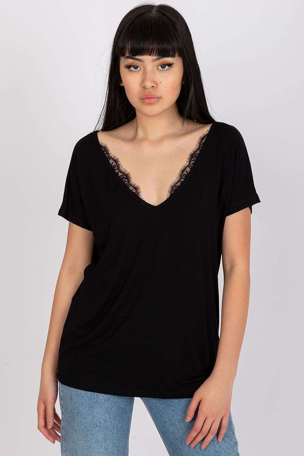 blue t-shirt for women, bold & contemporary, bfg fashion