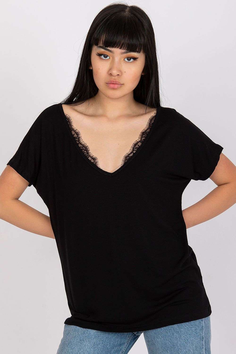 blue t-shirt for women, bold & contemporary, bfg fashion