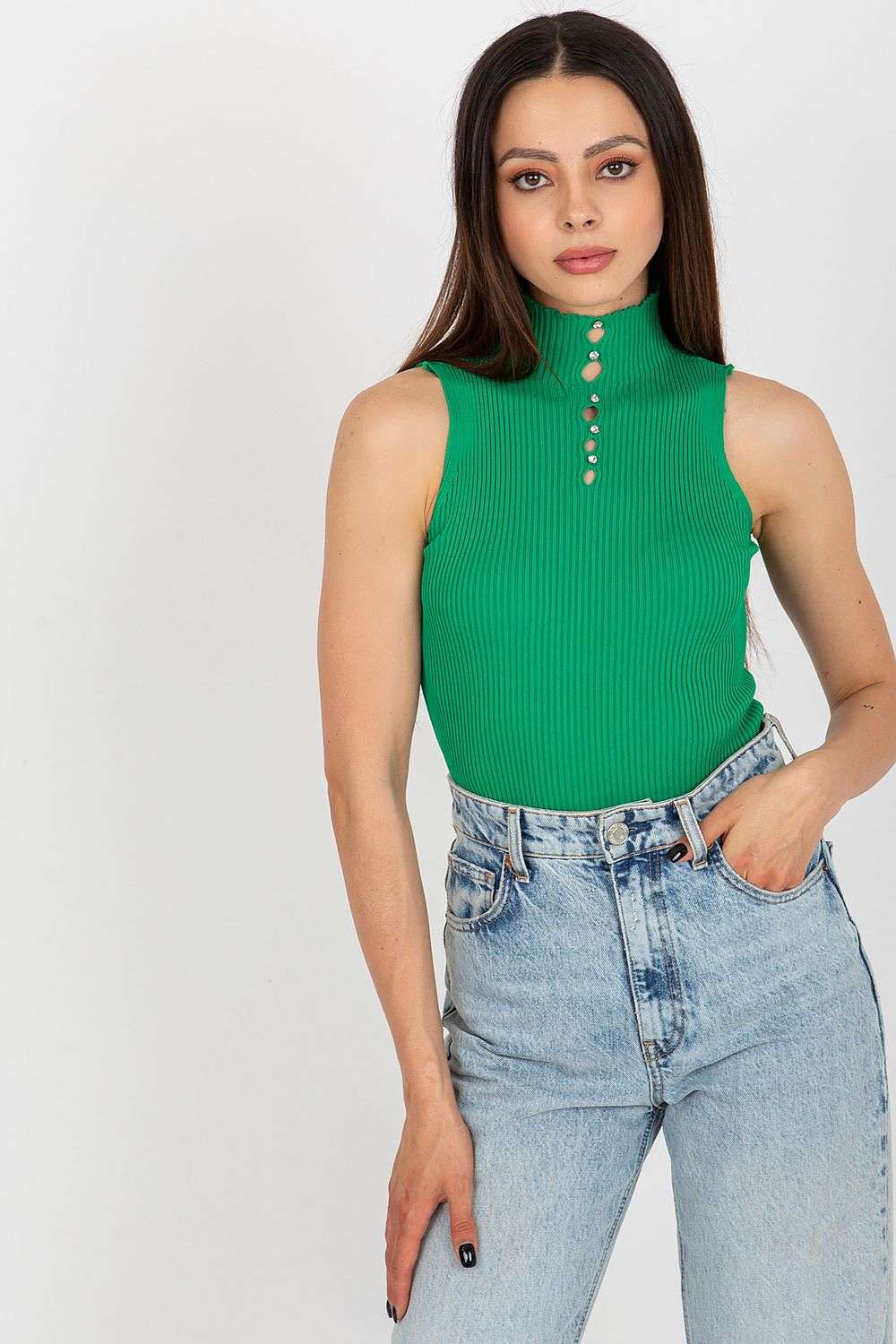 green blouse for women, bold & fresh, badu fashion