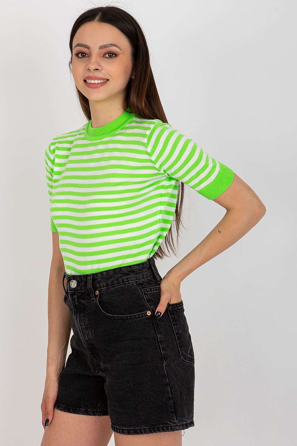 green blouse for women, effortless & dainty, badu fashion