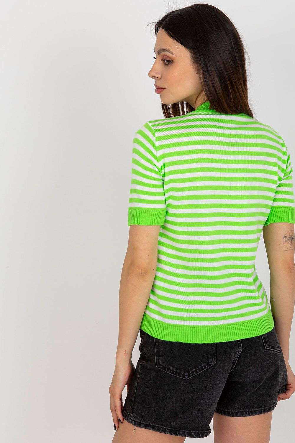 green blouse for women, effortless & dainty, badu fashion