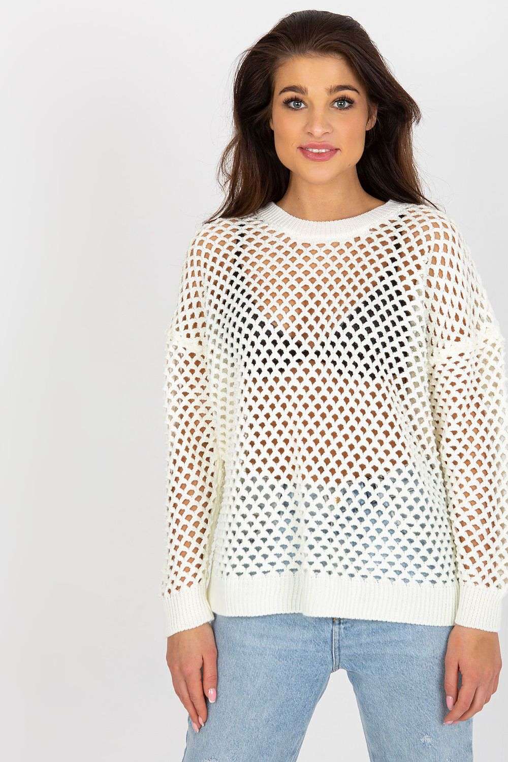 beige jumper for women, feminine & romantic, badu fashion