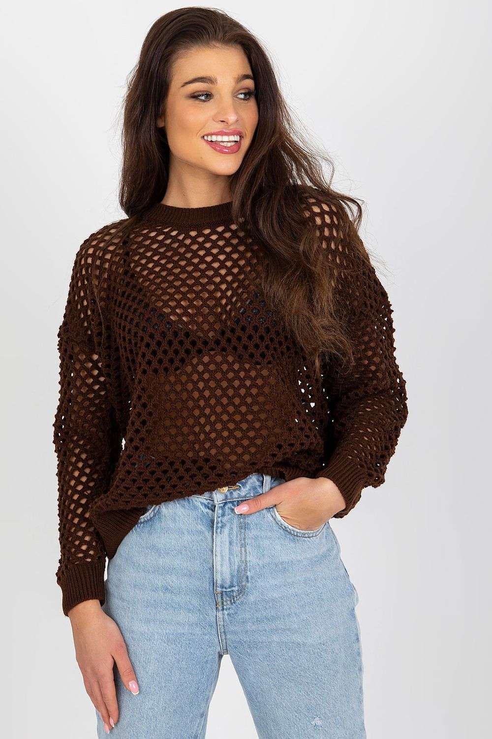 beige jumper for women, feminine & romantic, badu fashion