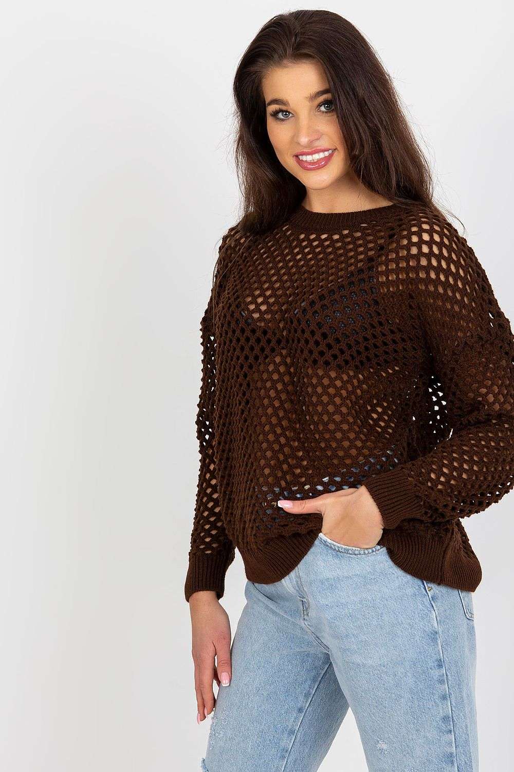 beige jumper for women, feminine & romantic, badu fashion