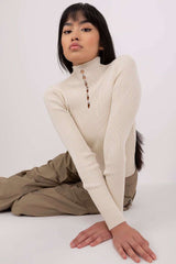 beige blouse for women, artistic & shimmering, badu fashion