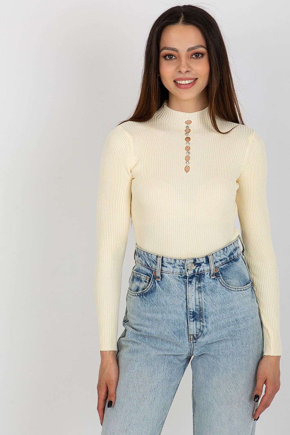 beige blouse for women, artistic & shimmering, badu fashion