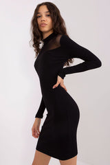 black evening dress for women, eye-catching & shiny, bfg fashion
