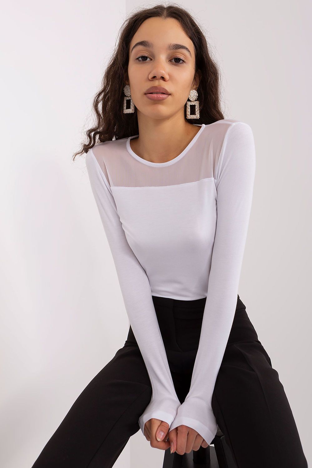 beige blouse for women, eye-catching & artistic, bfg fashion