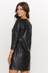 black daydress for women, graceful & fresh, numinou fashion