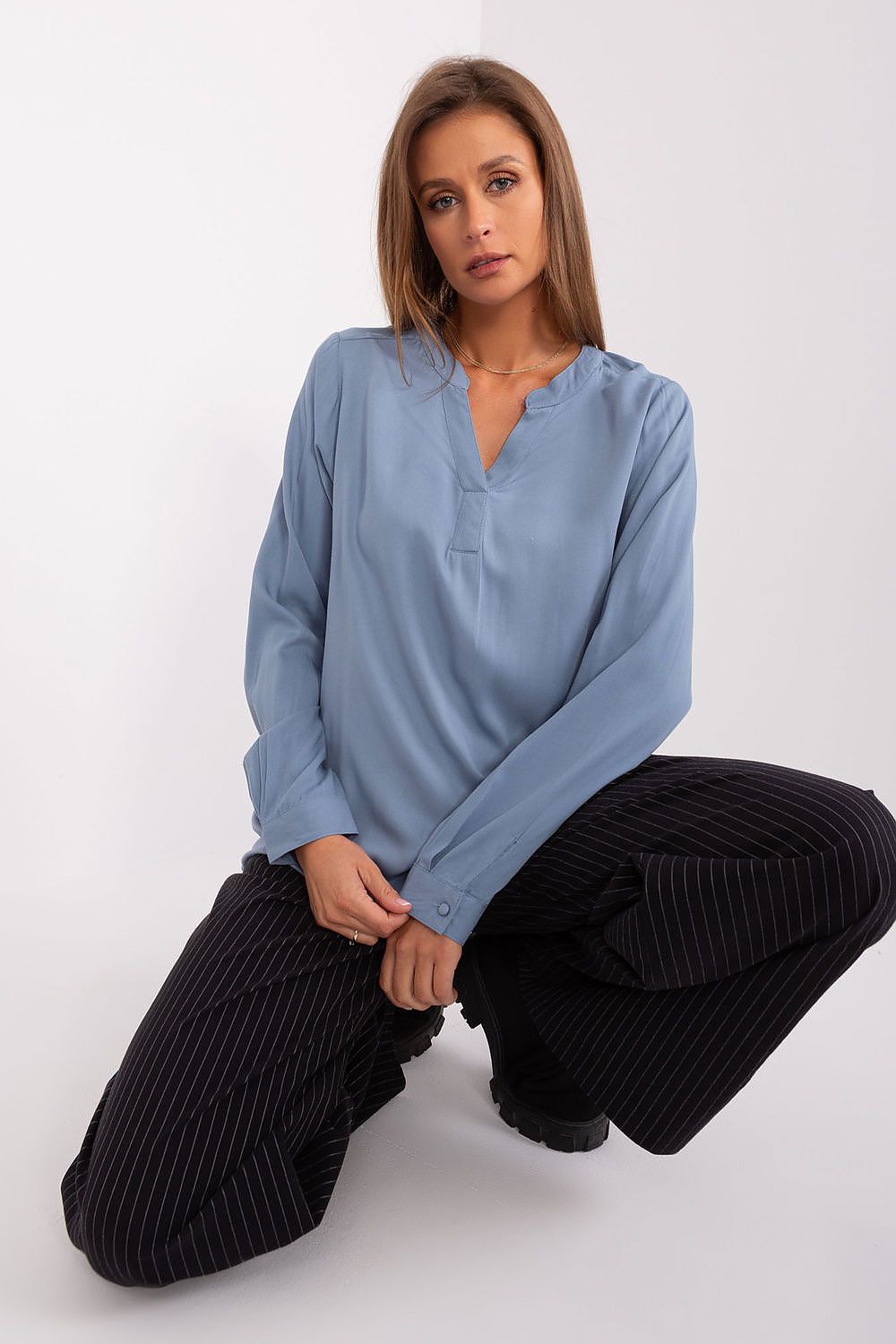 green blouse for women, breathable & functional, sublevel fashion