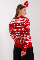 red jumper for women, eye-catching & subtle, sublevel fashion