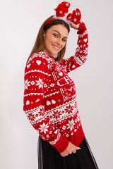 red jumper for women, eye-catching & subtle, sublevel fashion