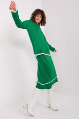 green set for women, vibrant & fresh, badu fashion