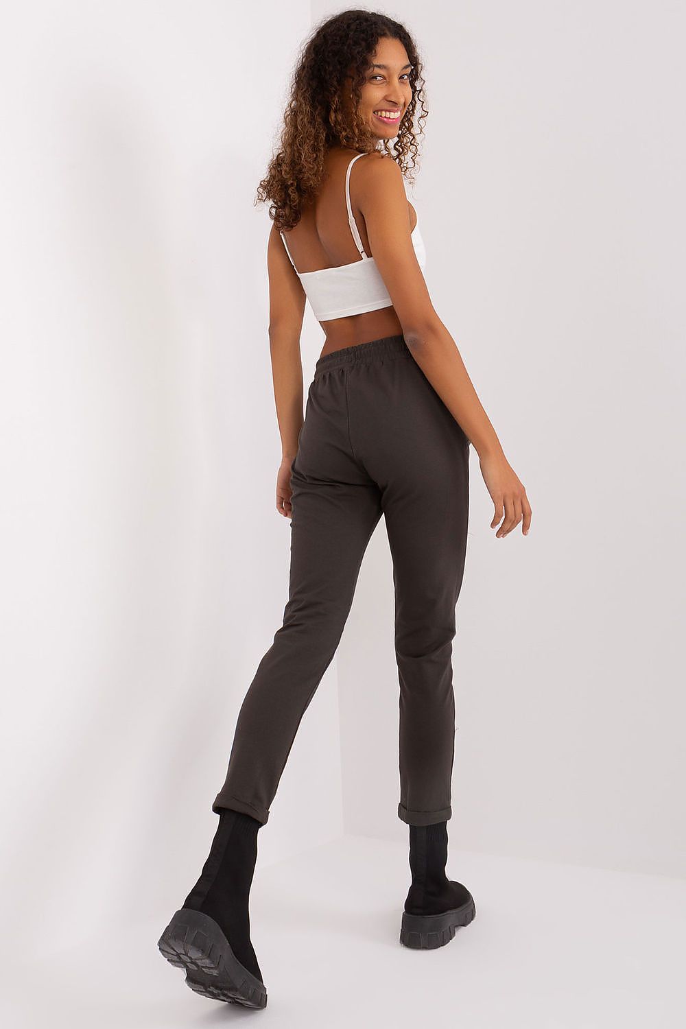 blue tracksuit trousers for women, sophisticated & flattering, relevance fashion
