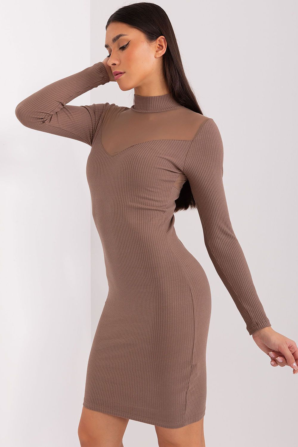 black evening dress for women, eye-catching & shiny, bfg fashion