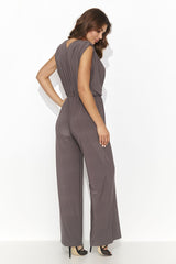 brown suit for women, romantic & flowing, numinou fashion