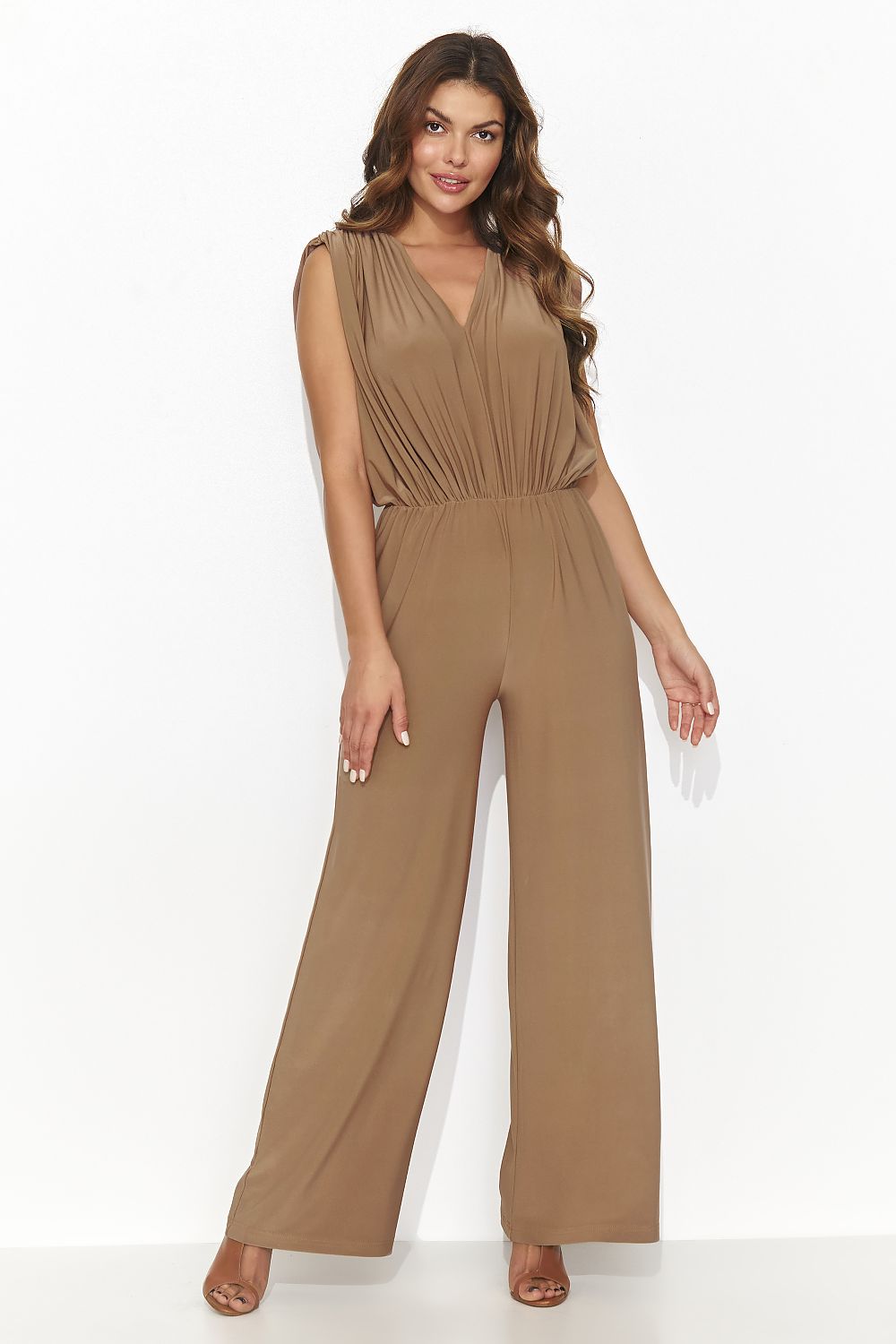 brown suit for women, romantic & flowing, numinou fashion