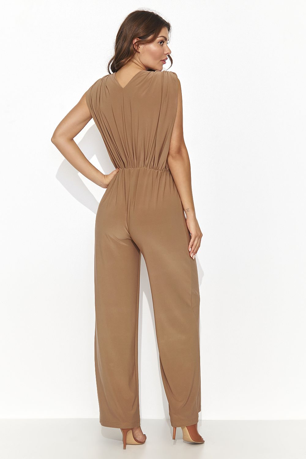 brown suit for women, romantic & flowing, numinou fashion