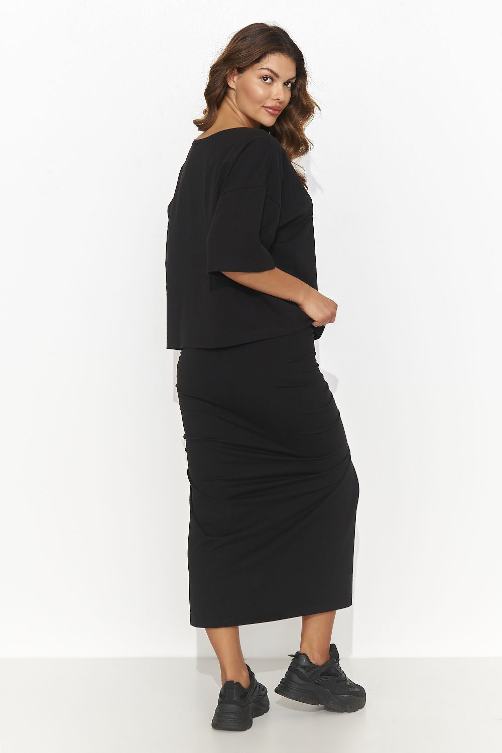 brown set for women, romantic & graceful, numinou fashion