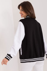 black sweatshirt  for women , contemporary & clean, relevance fashion