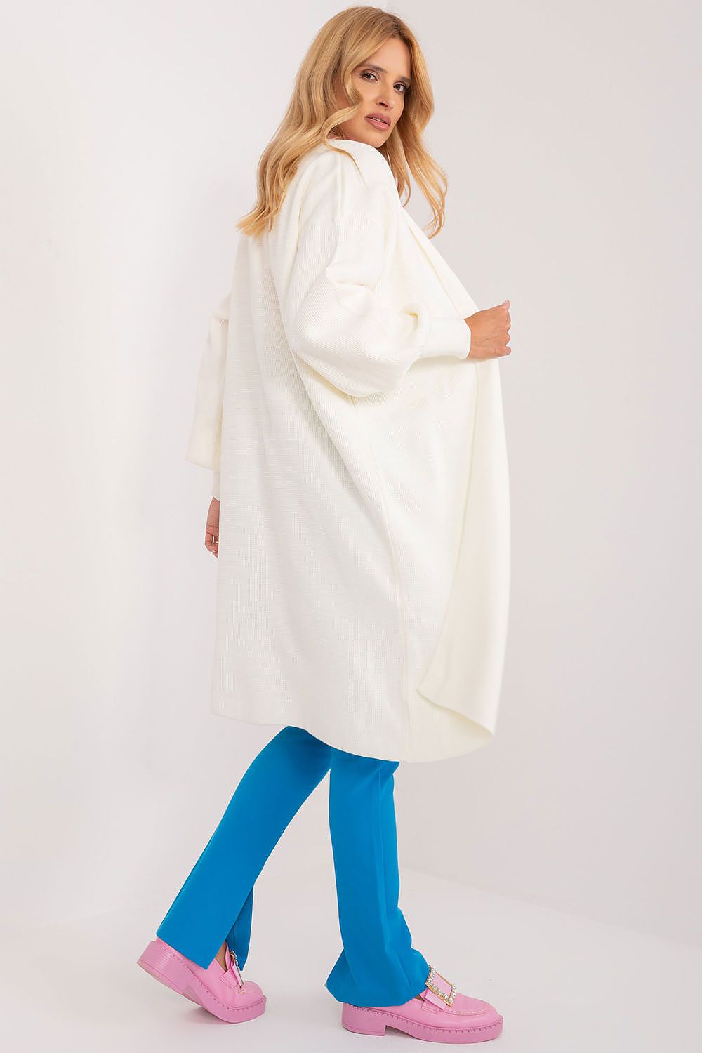 grey cardigan  for women , classic & cozy, badu fashion