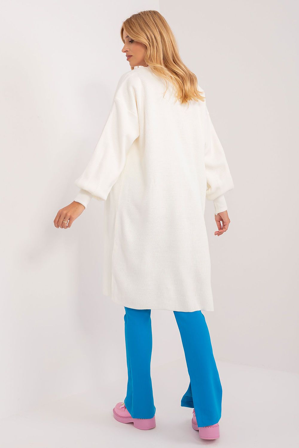 grey cardigan  for women , classic & cozy, badu fashion