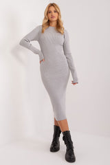 grey daydress  for women , lightweight & dainty, badu fashion