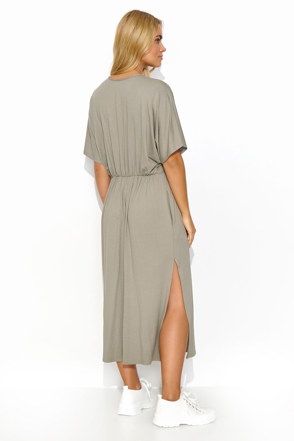 brown daydress  for women , soft & cozy, makadamia fashion