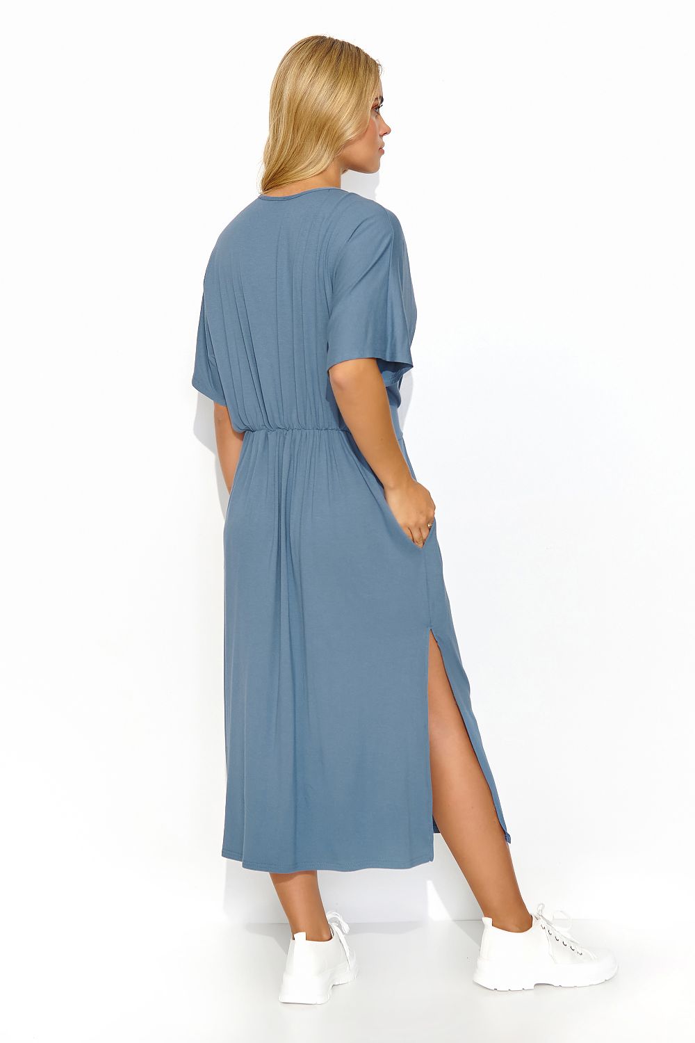 brown daydress  for women , soft & cozy, makadamia fashion