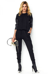black suit for women, bold & simple, makadamia fashion