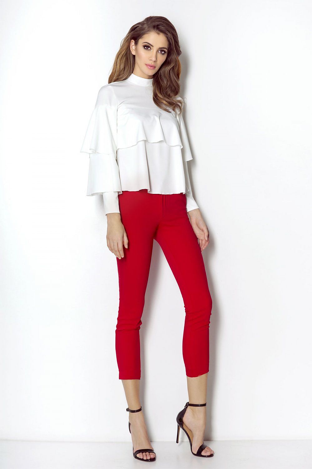 black blouse for women, subtle & luxurious, ivon fashion