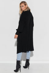 black cardigan for women, luxe & sexy, makadamia fashion