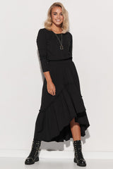black daydress for women, stylish & casual, makadamia fashion