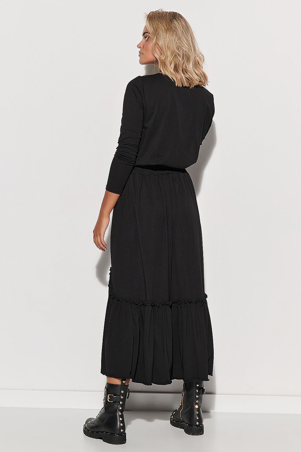 black daydress for women, stylish & casual, makadamia fashion