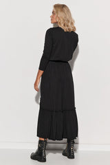 black daydress for women, stylish & casual, makadamia fashion