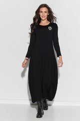 black daydress for women, sophisticated & dainty, numinou fashion